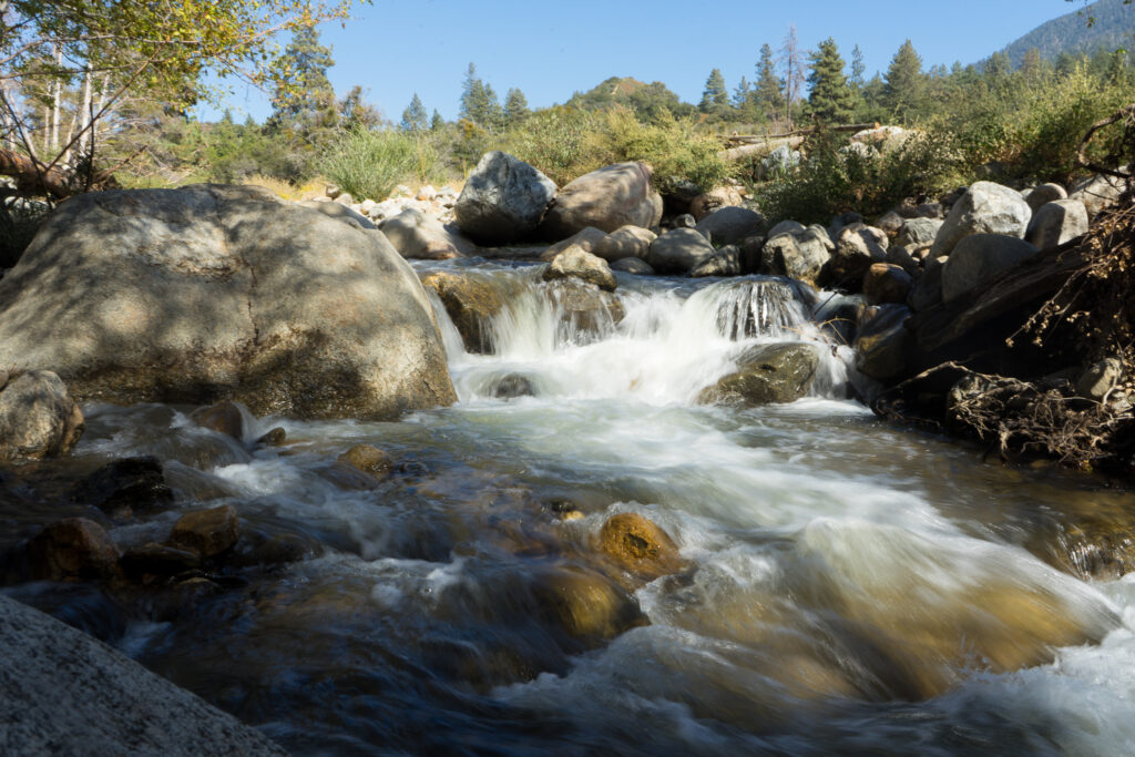 Santa Ana River in San Bernardino Natl Forest - Public Domain by Forest Service