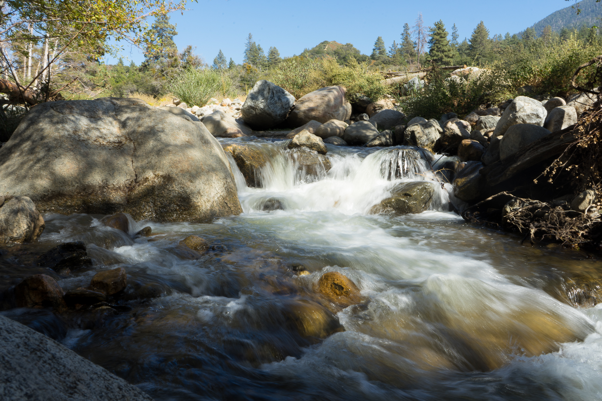 Santa Ana River in San Bernardino Natl Forest - Public Domain by Forest Service