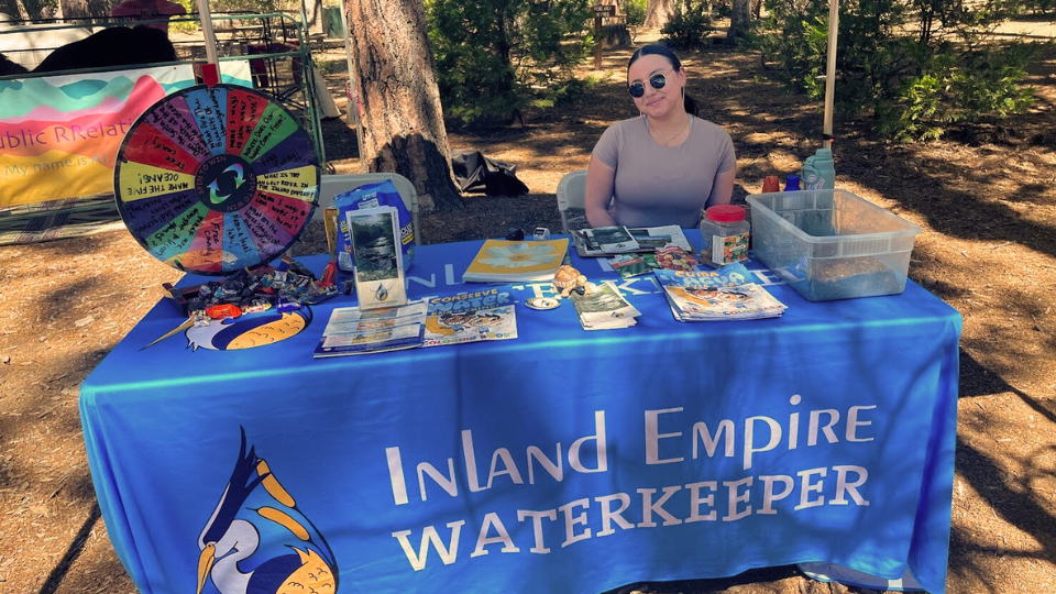 IE Waterkeeper outreach table
